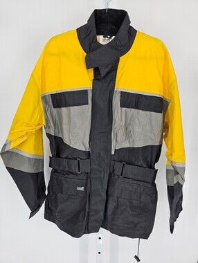 Tour Master Elite Rain Suit 3M Scotchlite Reflective Jacket Men's Size M
